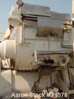 Used: Carbon Steel Baker Perkins double arm mixer, 150 gallon