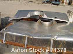 Used: Carbon Steel Baker Perkins double arm mixer, 150 gallon