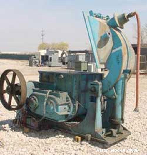 Used: Stainless Steel Baker Perkins double arm mixer