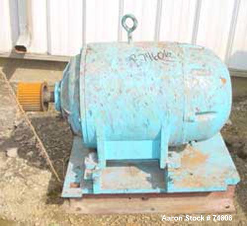 Used: Stainless Steel Baker Perkins double arm mixer