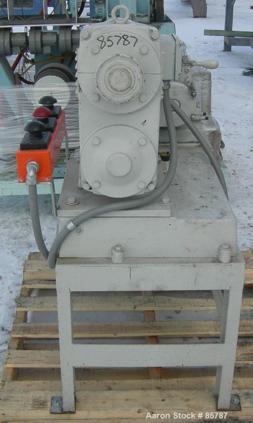 Used: Carbon Steel Baker Perkins Lab Size Double Arm Mixer