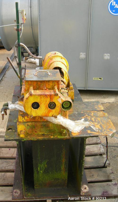 Used: Carbon Steel Baker Perkins Lab Size Double Arm Mixer, approximate .75 gallon working capacity