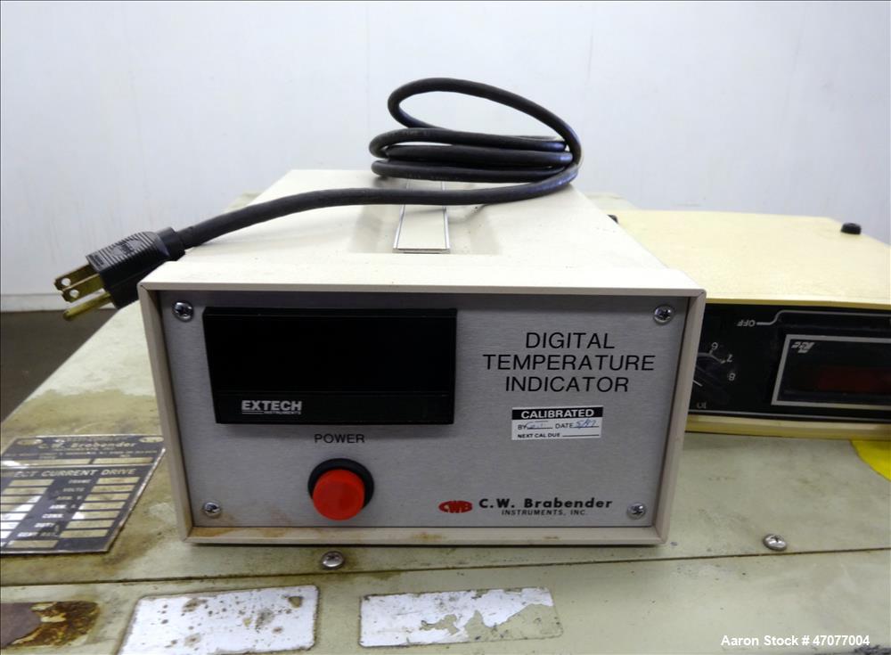 Used C.W. Brabender Plasti-Corder Mixing System