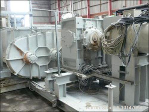 Used- Buss SR-3000 Z-blade Mixer, stainless steel on product contact parts, totalcapacity 816.5 gallons (3090 liter), working capacity 563 gallons (2130 liters)