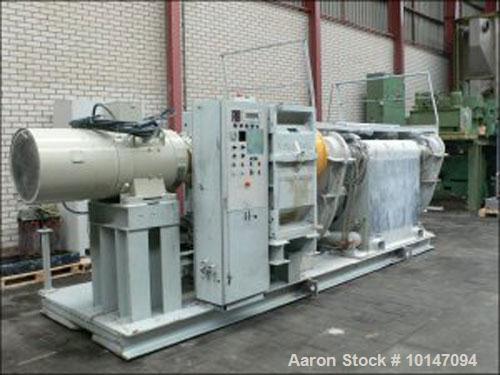 Used- Buss SR-3000 Z-blade Mixer, stainless steel on product contact parts, totalcapacity 816.5 gallons (3090 liter), working capacity 563 gallons (2130 liters)
