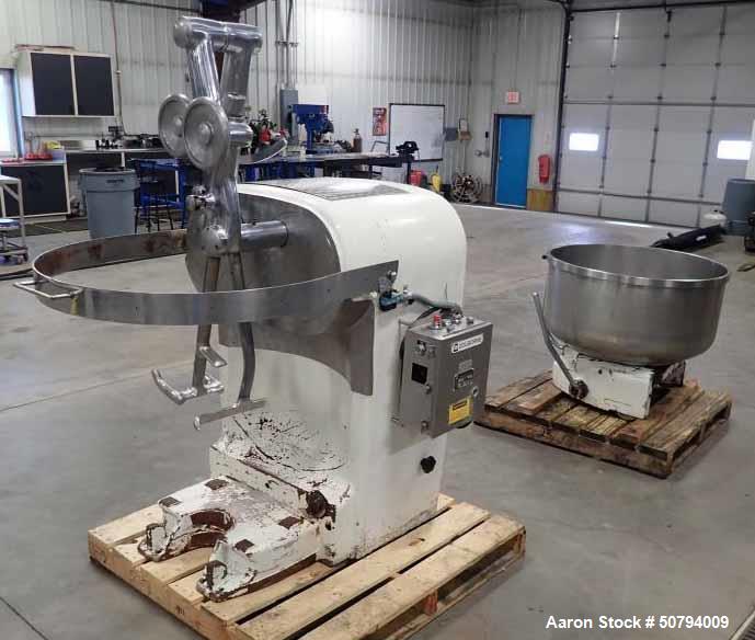 Used Colborne DM360 Double Arm Mixer with Stainless Steel Bowl