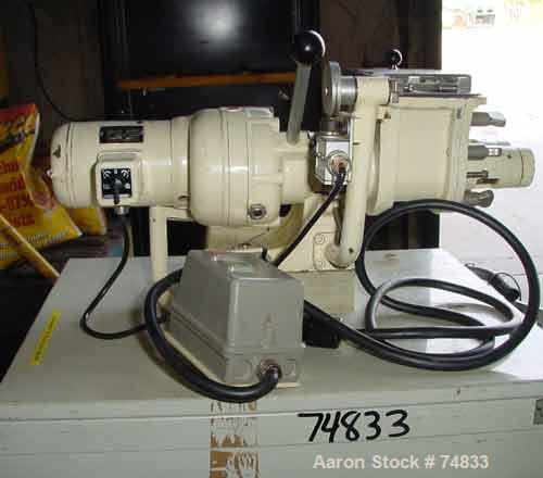 Used: Fritz Meili lab size double arm mixer, type 1-LNS