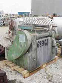 Used: Fritz Meili double arm mixer, type 40 LNS, lowboy type. Carbon steel, 10.6 gallon (40 liter) working capacity