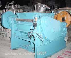 USED: Meili double arm mixer, type LNS600. 316 stainless steel (V4A) construction. Working capacity 160 gallon (600 liter). Bowldimensions are: 42"L x 39"W x 34" deep (1077 MM L x 1000 MM W x 870 MMd...