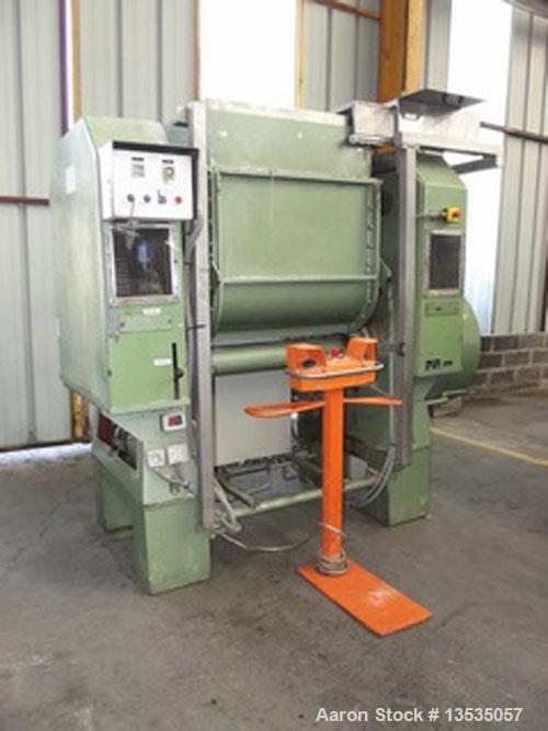 Used-Guittard Type M57S Double Arm Mixer.  Total volume 132 gallons (500 liters).  Opening dimensions 15.7" x 15.7" (400 x 4...