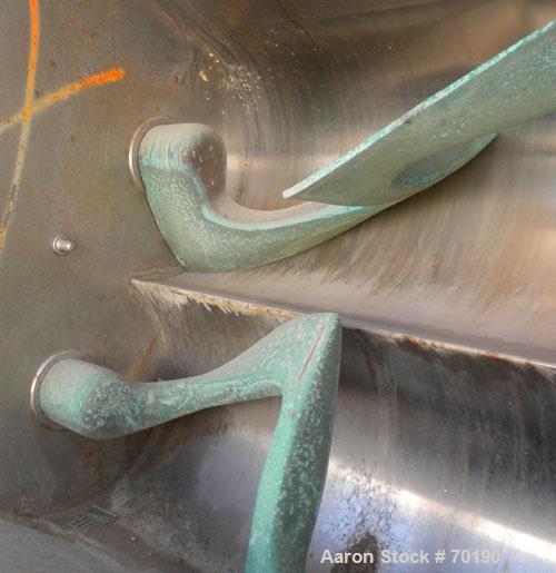 Used Guittard Double Arm Mixer, Model M58, 200 Gallon Working Capacity, 1000 Liter (264 Gallon) Total