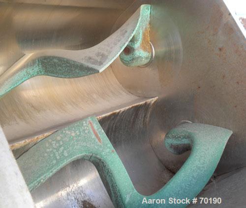 Used Guittard Double Arm Mixer, Model M58, 200 Gallon Working Capacity, 1000 Liter (264 Gallon) Total