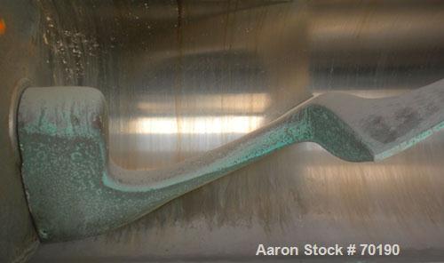 Used Guittard Double Arm Mixer, Model M58, 200 Gallon Working Capacity, 1000 Liter (264 Gallon) Total