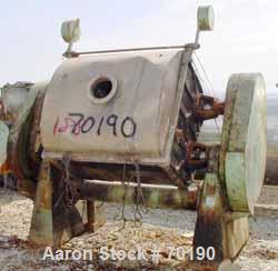 Used Guittard Double Arm Mixer, Model M58, 200 Gallon Working Capacity, 1000 Liter (264 Gallon) Total