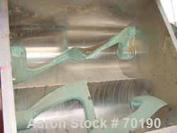 Used Guittard Double Arm Mixer, Model M58, 200 Gallon Working Capacity, 1000 Liter (264 Gallon) Total