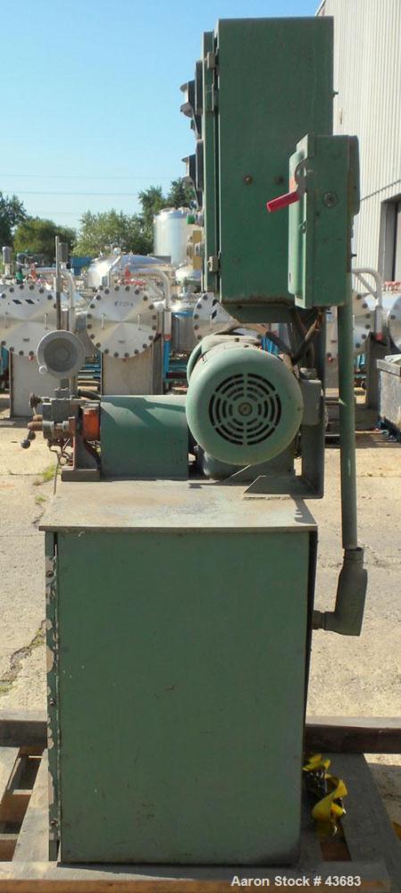 Used Haake Rheomix Double Arm Mixer, Model 600. Bowl capacity without blades 4.23 fluid ounces, 304 stainless steel. Electrically heated. Includes cam style blades, 1.435'' diameter, rotor clearance ...