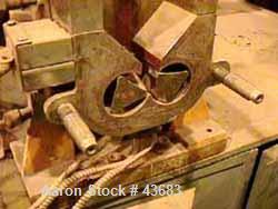 Used Haake Rheomix Double Arm Mixer, Model 600. Bowl capacity without blades 4.23 fluid ounces, 304 stainless steel. Electrically heated. Includes cam style blades, 1.435'' diameter, rotor clearance ...