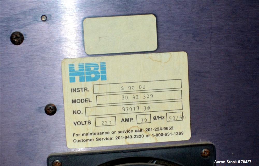 Used Haake HBI Double Arm Lab System 90 Torque Rheometer