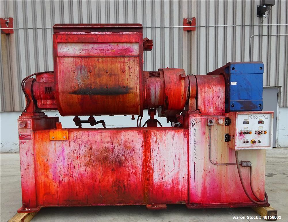 Used Battaggion Double Arm Mixer, Approximate 200 Gallon, TYPE IPI 1000 AP/T