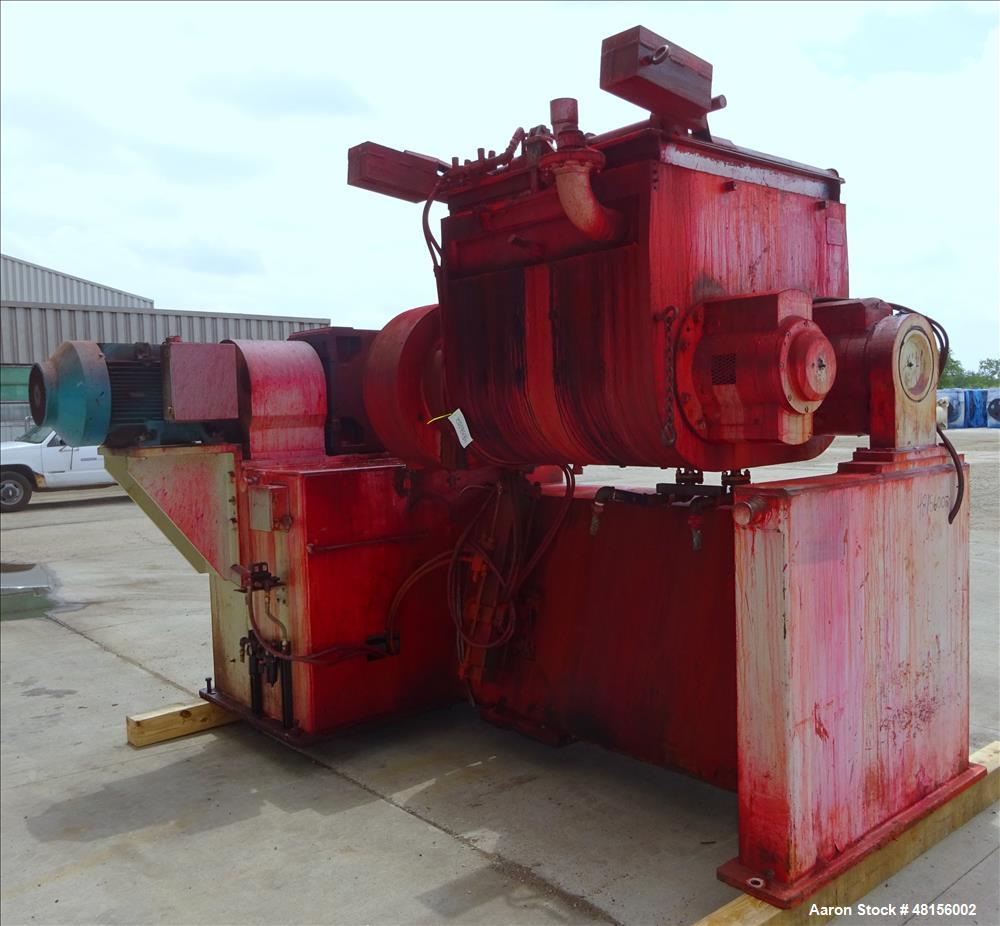 Used Battaggion Double Arm Mixer, Approximate 200 Gallon, TYPE IPI 1000 AP/T