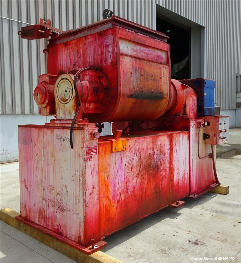 Used Battaggion Double Arm Mixer, Approximate 200 Gallon, TYPE IPI 1000 AP/T