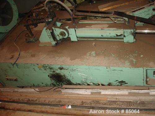 Used- Carbon Steel Inoue Double Arm Mixer, 792 Gallon Working Capacity (1000 Tot