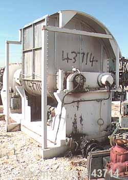 Used J.H. Day Mogul Double Arm Mixer, 300 Gallon, 304 Stainless Steel. Sanitary non-jacketed bowl 50" left to right x 62" front to back x 60" deep. Sigma blades tangential. Geared one end. Blade spee...