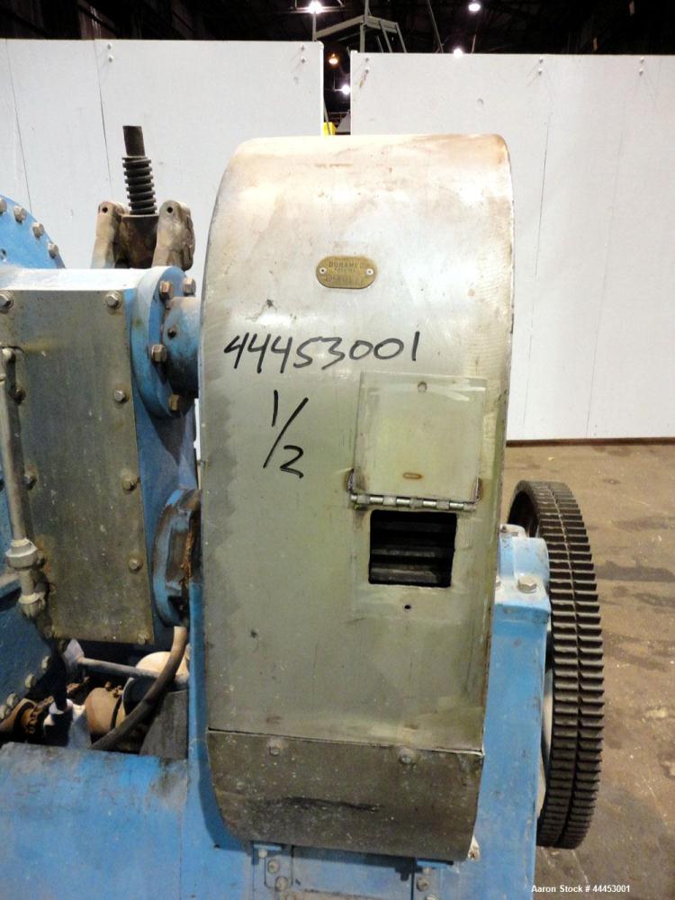 Used J.H Day Imperial Double Arm Mixer, Model 30, 304 Stainless Steel. 50 Gallon working capacity. Carbon steel jacketed bowl 36” left to right x 28” front to back x approximately 19” deep, rated 125...