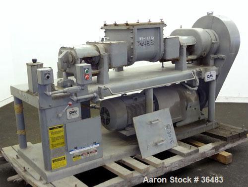 Unused- J.H. Day Mogul Laboratory Double Arm Mixer, Size 5, Carbon Steel. (5) Gallon working capacity (10 total). Non-jacketed bowl approximate 13" left to right x 14-7/8" front to back x approximate...