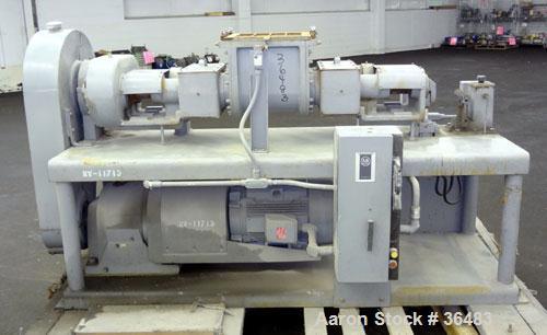 Unused- J.H. Day Mogul Laboratory Double Arm Mixer, Size 5, Carbon Steel. (5) Gallon working capacity (10 total). Non-jacketed bowl approximate 13" left to right x 14-7/8" front to back x approximate...
