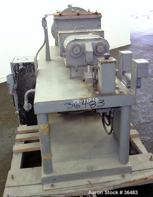 Unused- J.H. Day Mogul Laboratory Double Arm Mixer, Size 5, Carbon Steel. (5) Gallon working capacity (10 total). Non-jacketed bowl approximate 13" left to right x 14-7/8" front to back x approximate...