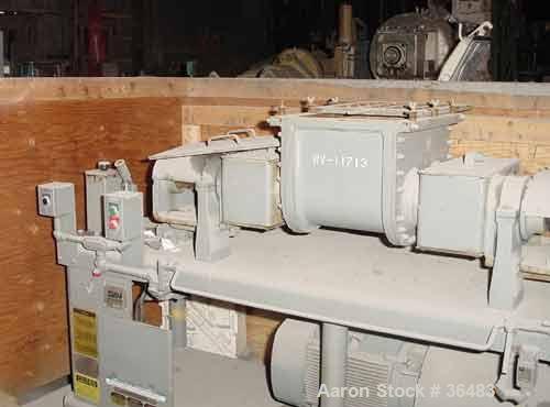 Unused- J.H. Day Mogul Laboratory Double Arm Mixer, Size 5, Carbon Steel. (5) Gallon working capacity (10 total). Non-jacketed bowl approximate 13" left to right x 14-7/8" front to back x approximate...
