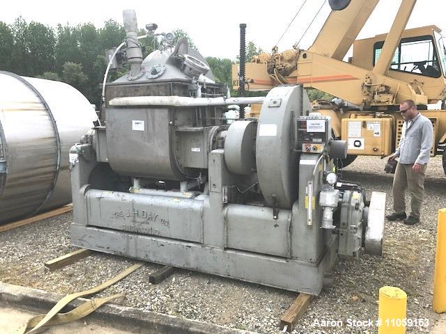 Used- JH Day 150 Gallon Double Arm/Sigma Blade Mixer