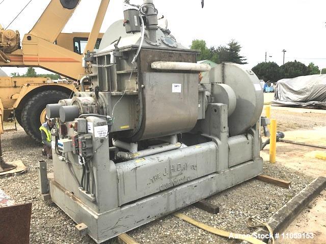 Used- JH Day 150 Gallon Double Arm/Sigma Blade Mixer