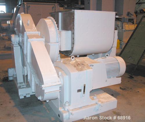 Used Day Double Arm Mixer, 150 Gallon Working, 235 Gallon Total Capacity, 304 Stainless Steel. Carbon steel jacketed bowl 39-7/16" left to right x 45-3/4" front to back x approximately 32" deep, rate...