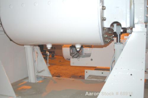 Used Day Double Arm Mixer, 150 Gallon Working, 235 Gallon Total Capacity, 304 Stainless Steel. Carbon steel jacketed bowl 39-7/16" left to right x 45-3/4" front to back x approximately 32" deep, rate...