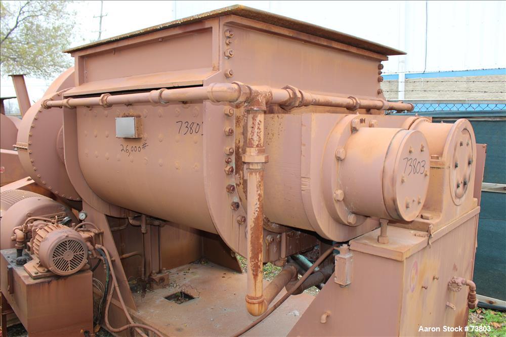 Used: Stainless Steel J H Day double arm mixer