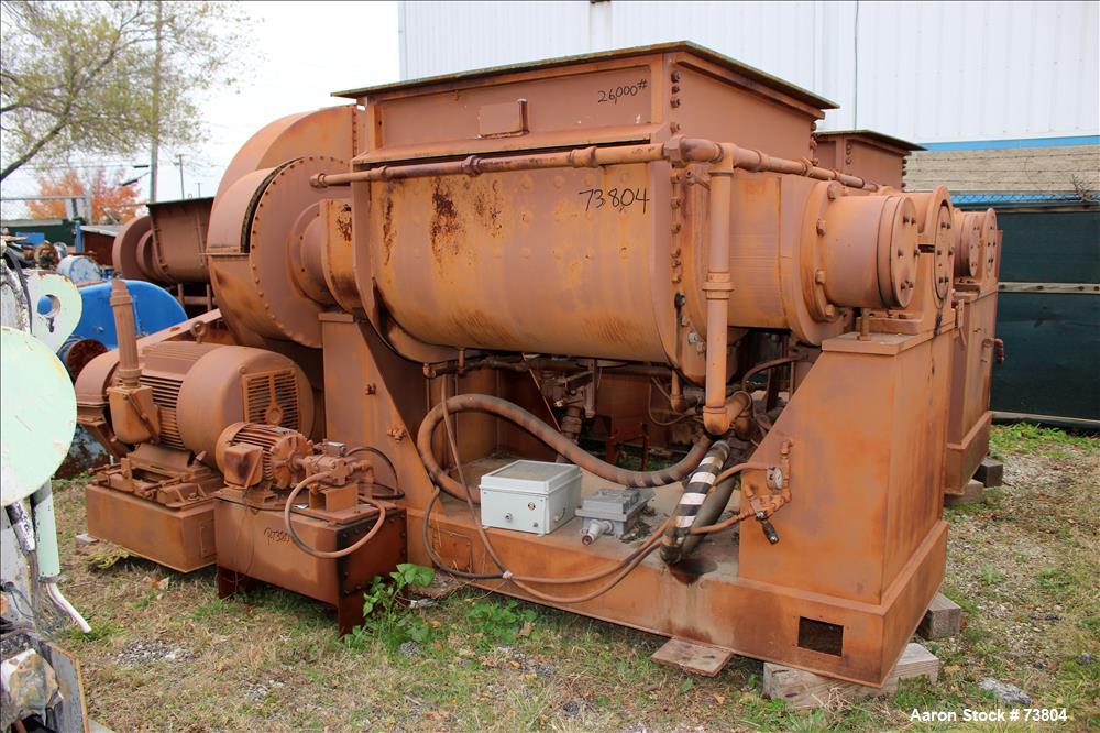 Used Stainless Steel J.H. Day Double Arm Mixer