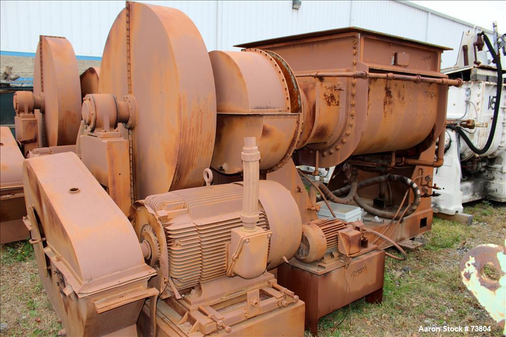 Used Stainless Steel J.H. Day Double Arm Mixer