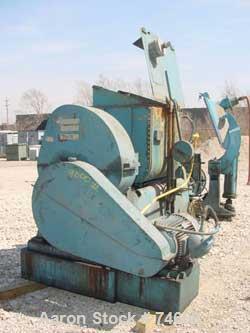 Used J.H. Day Double Arm Mixer, 50 gallon Working Capacity, Carbon Steel. Jacketed bowl 36" left to right x 28" front to back x approximately 27" deep, rated 125 psi at 353 deg F. Tangential sigma bl...