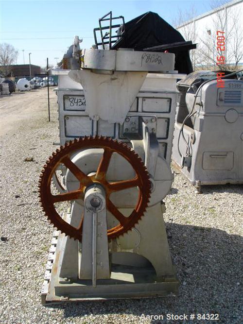 USED: J H Day Double Arm Mixer, 150 gallon working capacity, 225 total, 316 stainless steel. Non-jacketed bowl 44" left to right x 35-1/2" front to back x approximately 31" deep. 5" top bowl extensio...