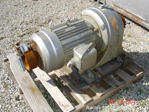 USED: J H Day Double Arm Mixer, 150 gallon working capacity, 225 total, 316 stainless steel. Non-jacketed bowl 44" left to right x 35-1/2" front to back x approximately 31" deep. 5" top bowl extensio...