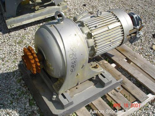USED: J H Day Double Arm Mixer, 150 gallon working capacity, 225 total, 316 stainless steel. Non-jacketed bowl 44" left to right x 35-1/2" front to back x approximately 31" deep. 5" top bowl extensio...