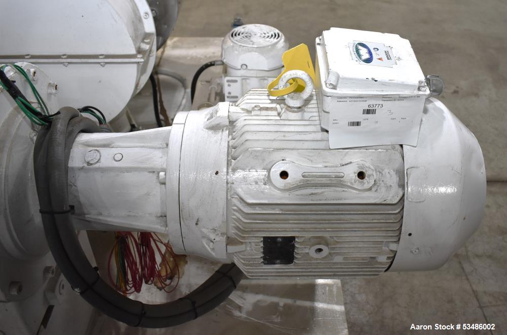Used Jaygo Inc. Sigma Blade Mixer, Model ASBM-200, 52.83 Gallon/ 200 Liter.  Stainless steel. Tangential Blades. Jacketed bowl with top cover. Driven by 25hp, 3/60/230/480 volt, 1775 rpm motor. Contr...
