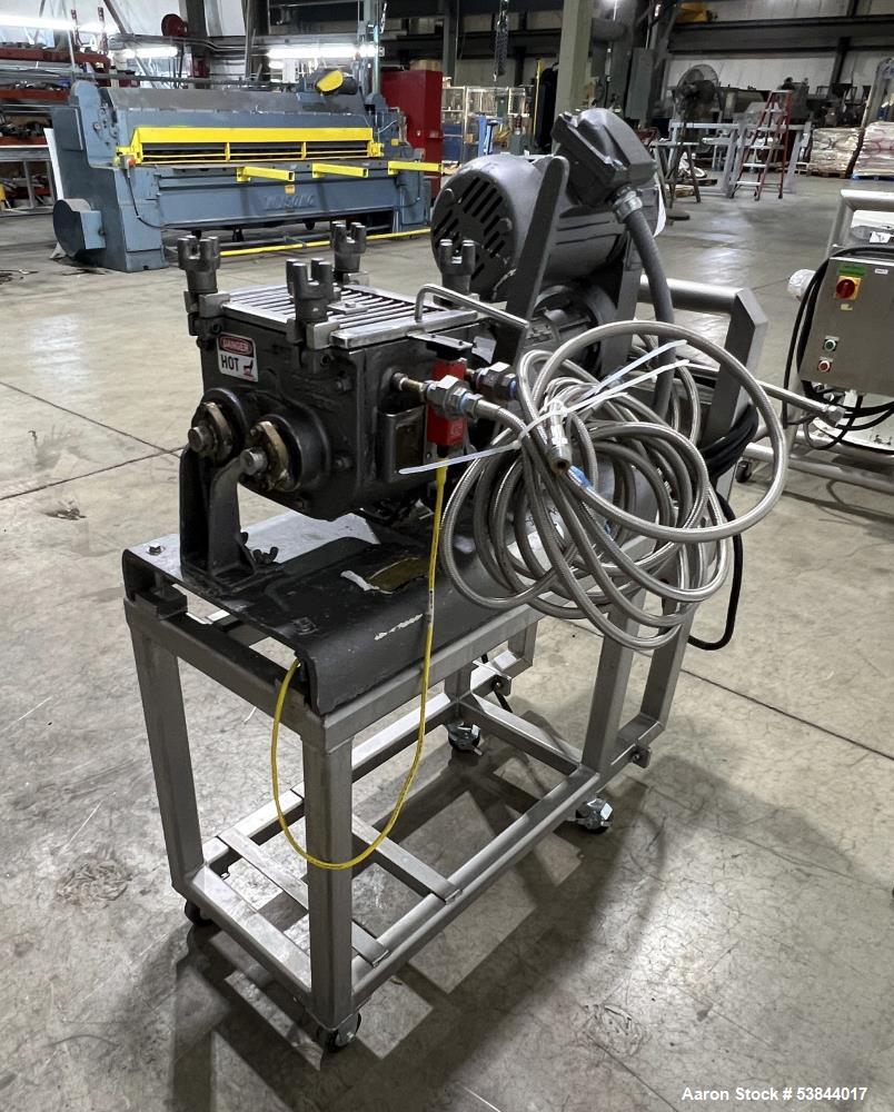 Used Teledyne Readco Double Arm Lab Mixer – Stainless Steel, Jacketed Vessel