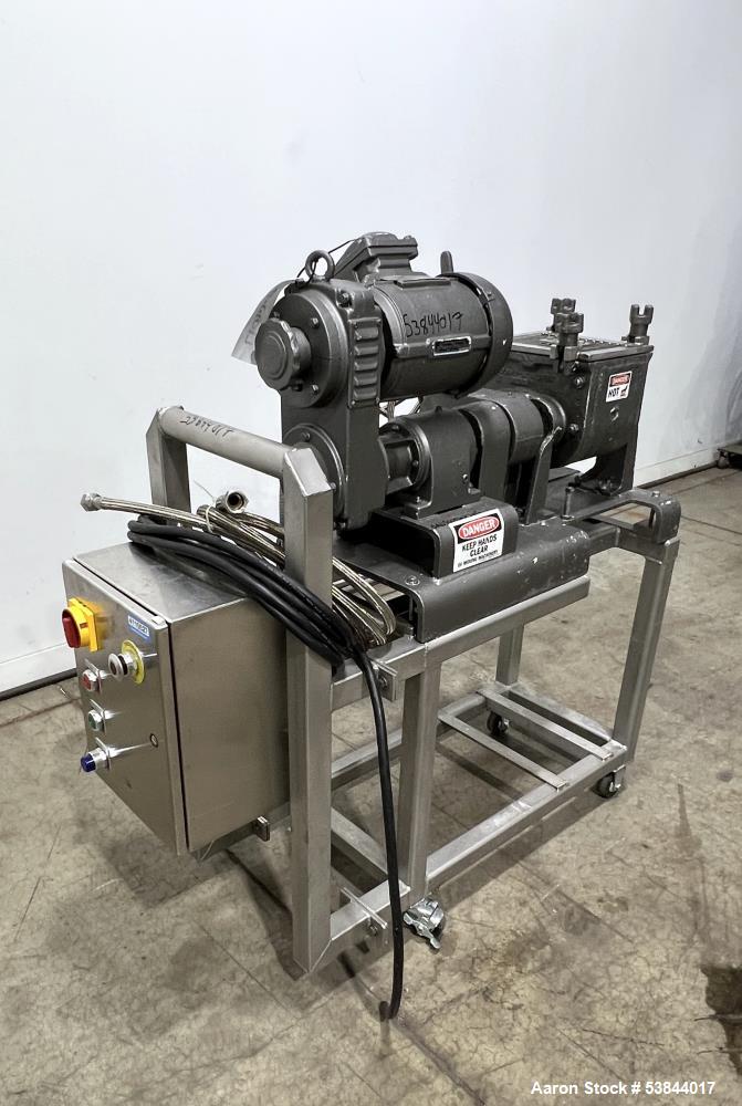 Used Teledyne Readco Double Arm Lab Mixer – Stainless Steel, Jacketed Vessel
