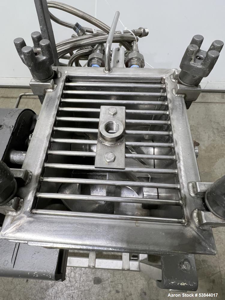 Used Teledyne Readco Double Arm Lab Mixer – Stainless Steel, Jacketed Vessel