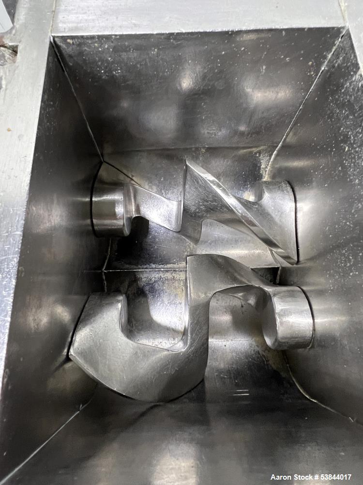 Used Teledyne Readco Double Arm Lab Mixer – Stainless Steel, Jacketed Vessel