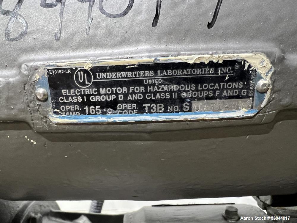 Used Teledyne Readco Double Arm Lab Mixer – Stainless Steel, Jacketed Vessel