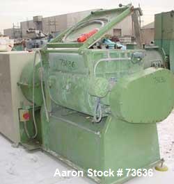 Used Stainless Steel Hermann Linden Double Arm Mixer, Model KIIN200